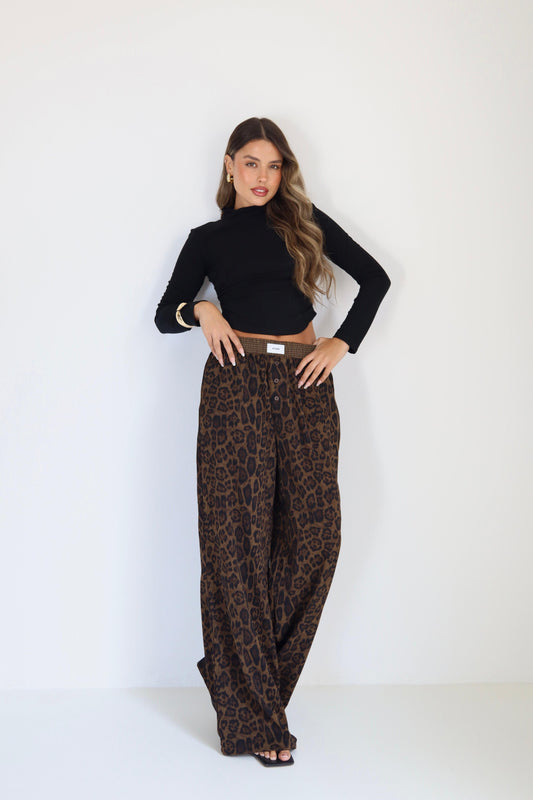 'מכנס מנומר פאצ