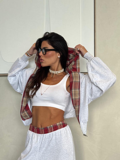 חליפת בל קפוצ'ון משבצות