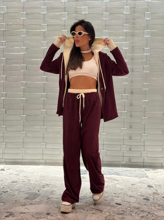 חליפת קורדרוי שילוב קפוצ'ון